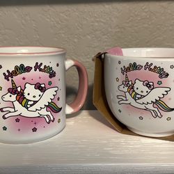 Brand New Hello Kitty Ramen Bowl and Mug 💖