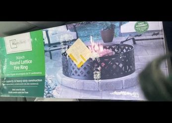 New Outdoor Fire Ring