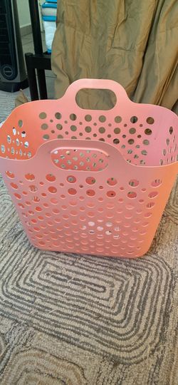 Pink IKEA Slibb Basket