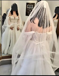 Wedding dress, size 10