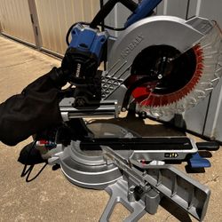 Kobalt 12 inch compact sliding dual bevel miter saw item number (contact info removed)