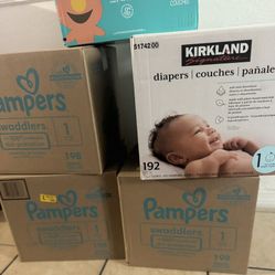Diapers Pampers  Size 1