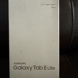 SamSung Galaxy Tab E Lite 