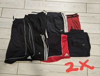 Men Work Out Bundle Of Clothes. Size 2x. Pre-owned 