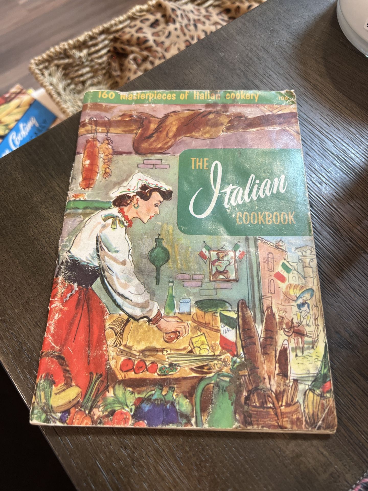 1956 "The Italian Cookbook" - Culinary Arts Institute Chicago - 160 Recipes
