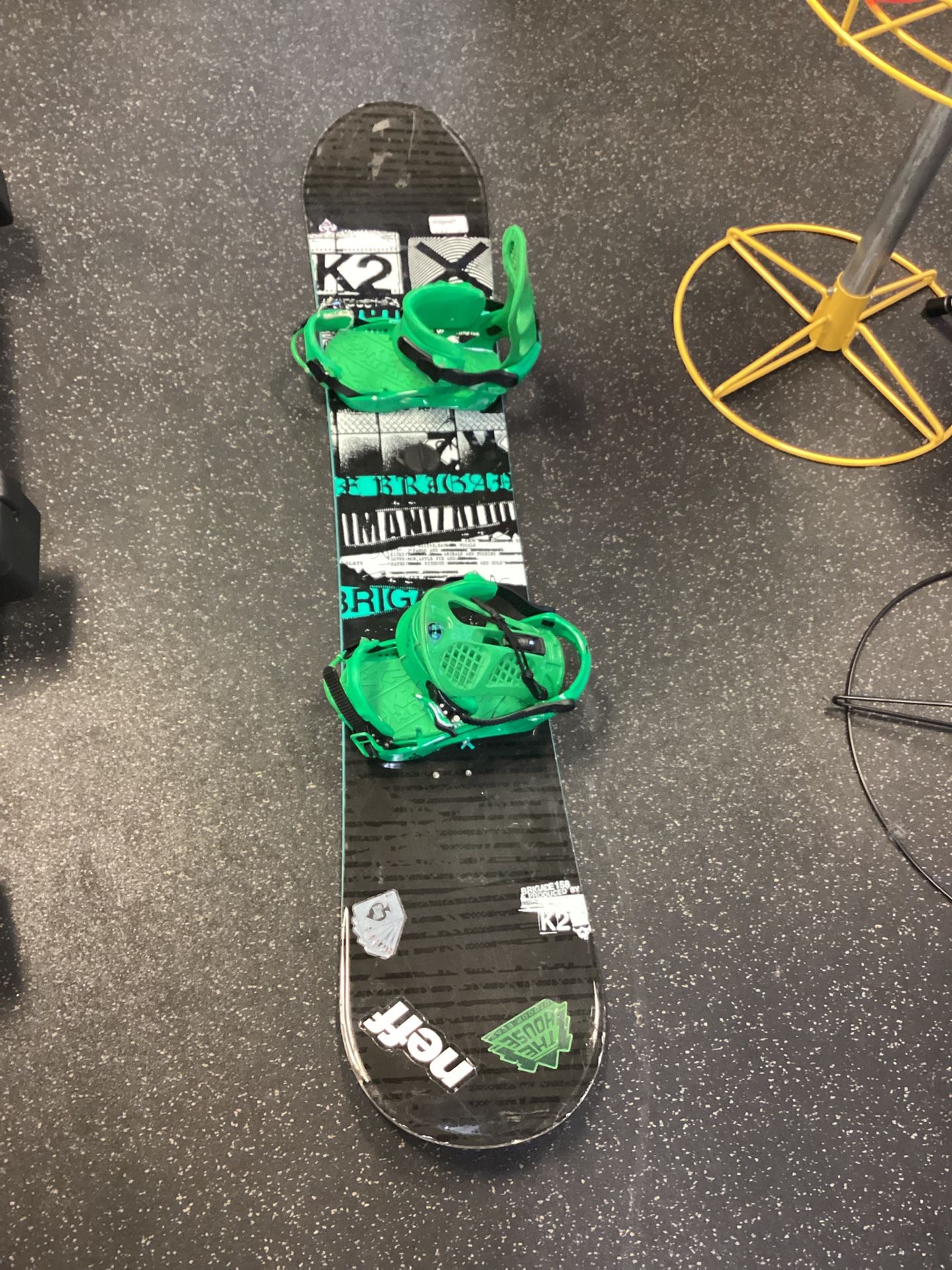 K2 Brigade 158 Snowboard with Bindings