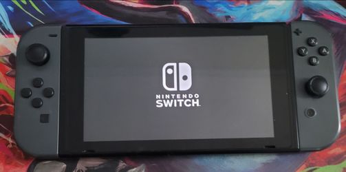 Nintendo Switch with Gray Joy-Cons