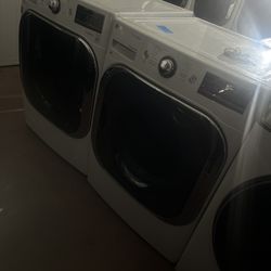 Lg Steam Washer And Lg Steam Electric Dryer  Wide 29 1/2” Each 