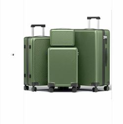 Brand new 4 Piece Luggage Set Hardside Suitcase Sets ABS+PC Carry On Luggage with Wheels TSA Lock Checked Travel Laggage (12/20/24/28in)