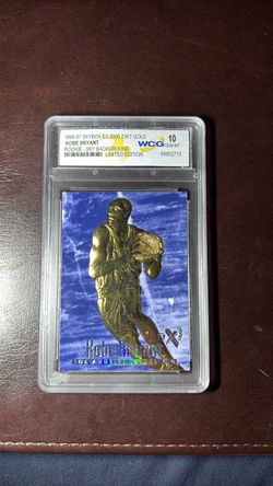 Kobe Bryant 1996-97 Skybox 23KT Sky Blue Gold Rookie Card