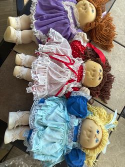 Vintage cabbage patch dolls