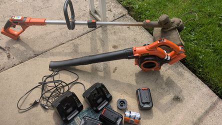 Black & Decker String Trimmer & Blower