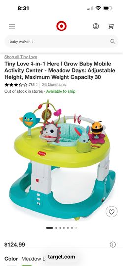 Tiny Love 4-in-1 Here I Grow Baby Mobile Activity Center