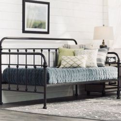 Magnolia bed twin bed and new mattress