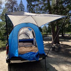 Truck bed tent