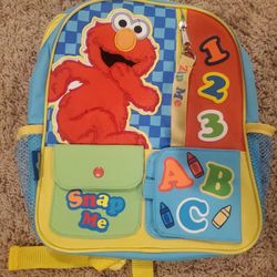 Sesame Street Elmo Toddler Backpack 