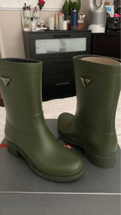 Prada rain boots brand new