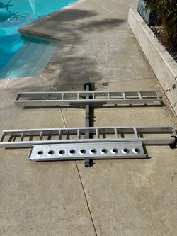 Double motorcycle Carrier 600 pounds capacity
