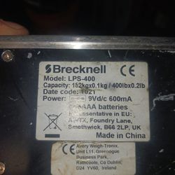 Brecknell Weight Machine 