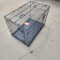 Large Dog Crate – Foldable & Sturdy