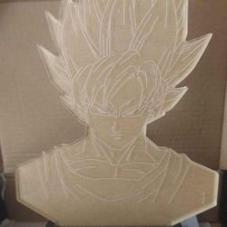  Dragon Ball Z  3d Lamp 