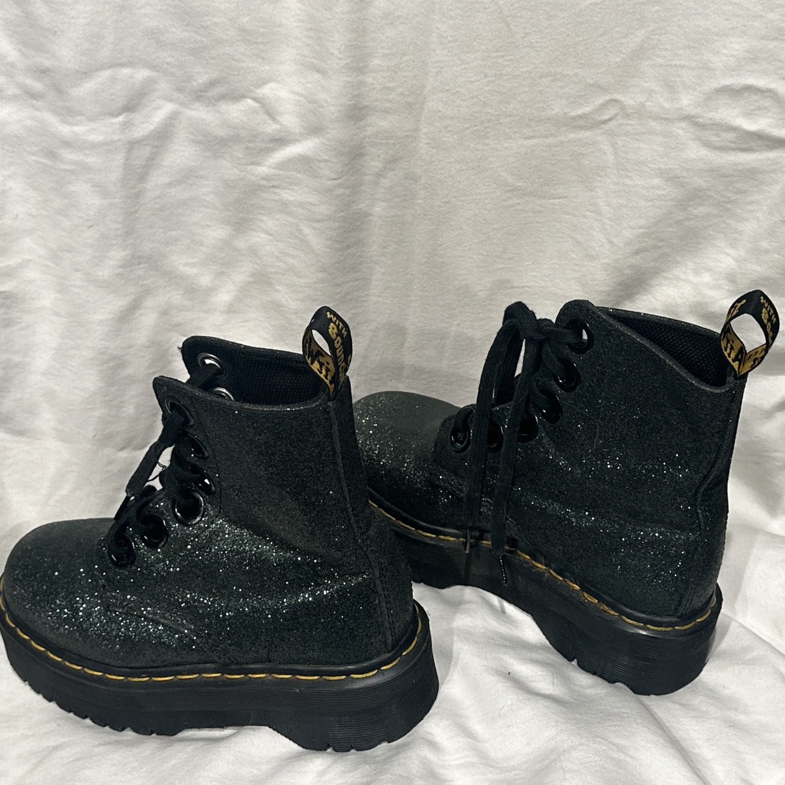 Martens Molly Glitter Doc Martens Glitter Boots Nice❤️ Martens
