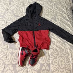 Shoes and jacket Jordan