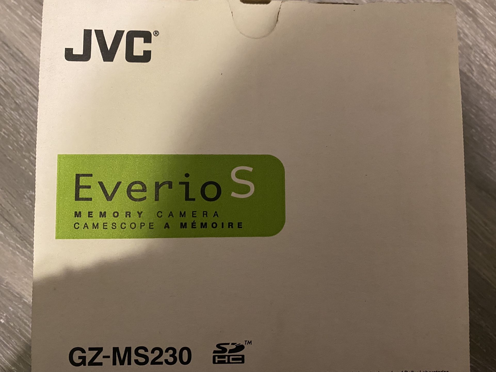 JVC Everios Camera