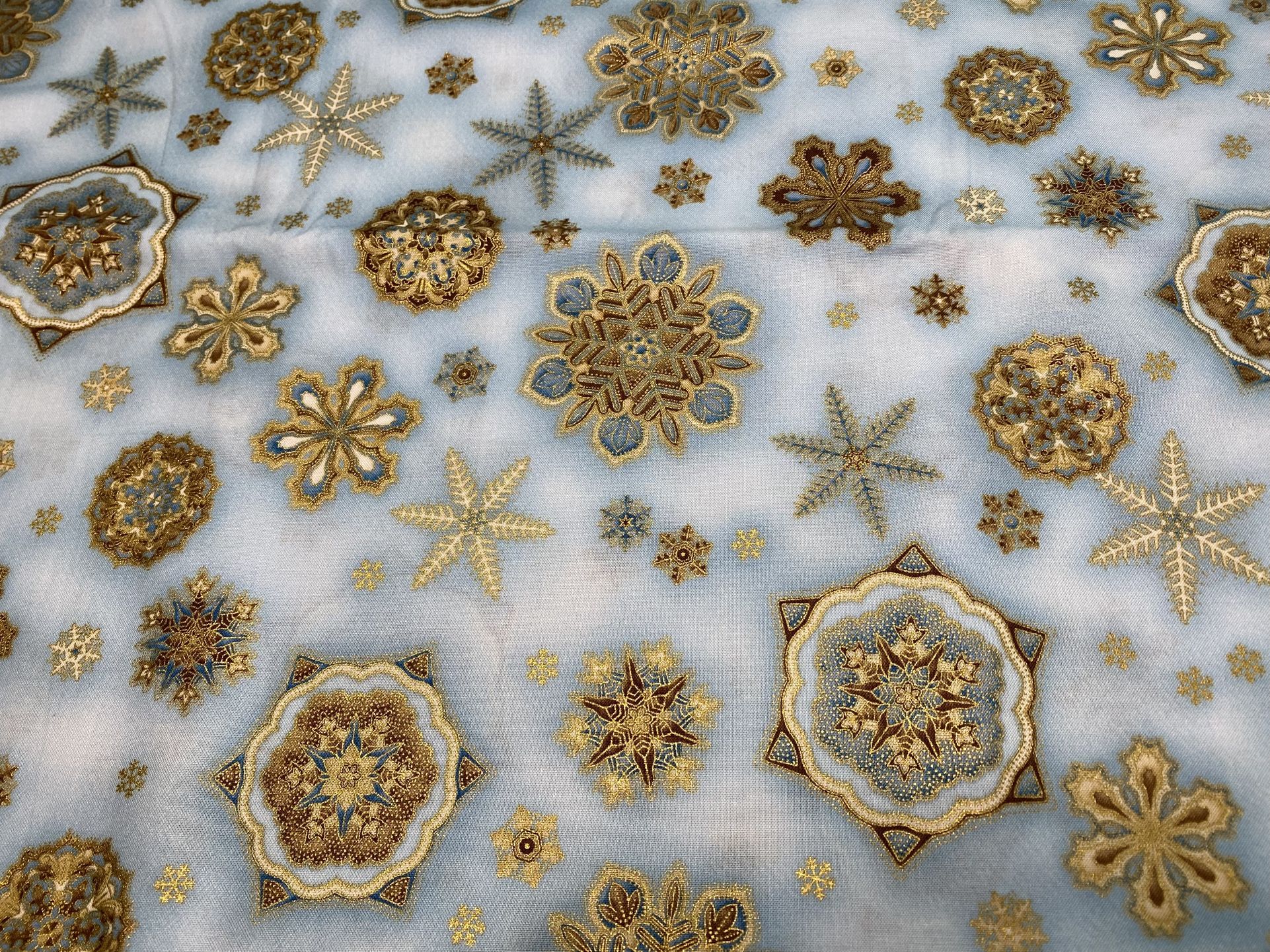 Rare Holiday Flourish Cotton Christmas Fabric By Robert Kaufman BTY
