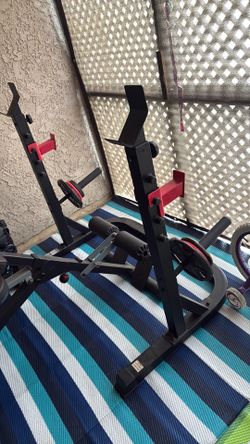 Bench press &  squad rack
