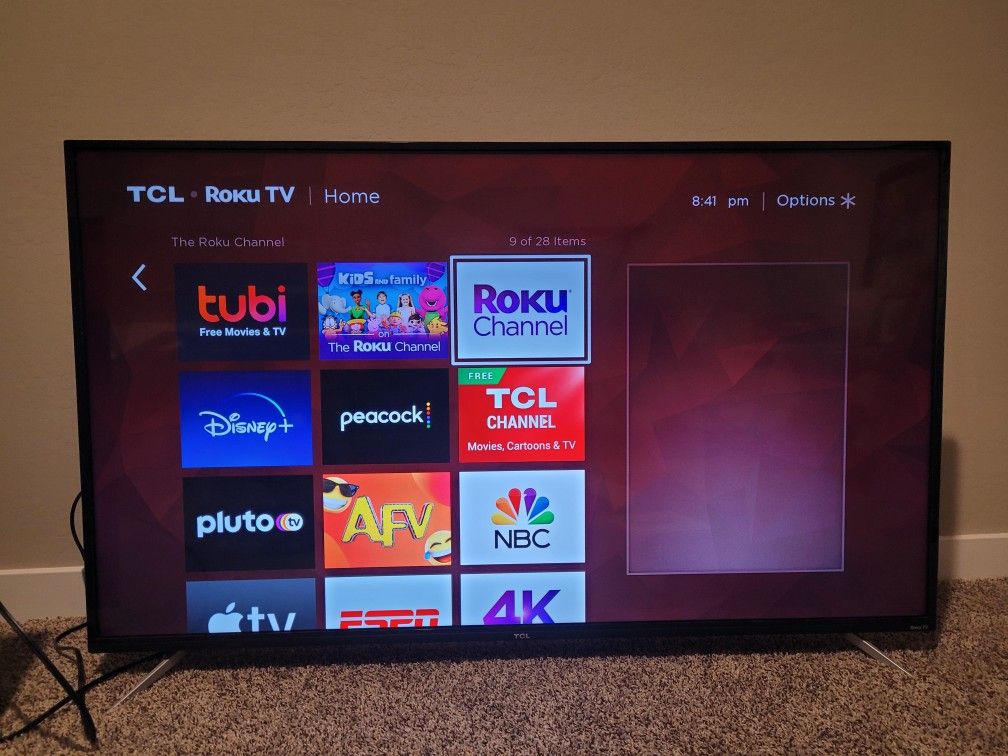 49" 4K UHD HDR ROKU SMART TV - TCL 49S403