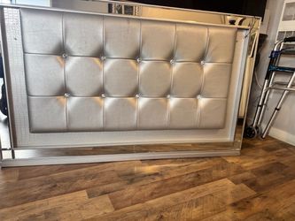Queen bed headboard