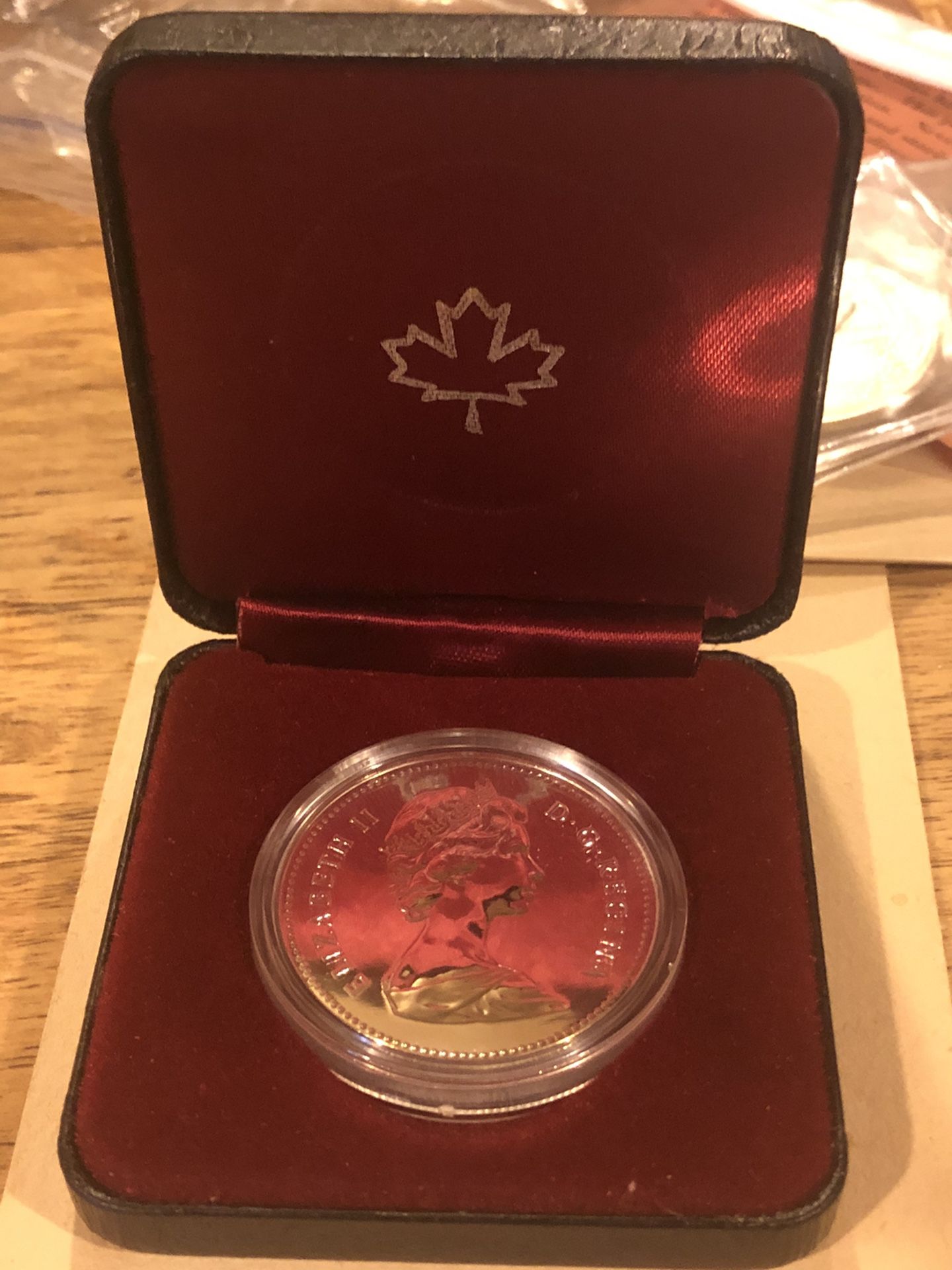 Canadian PROOF Silver Dollar