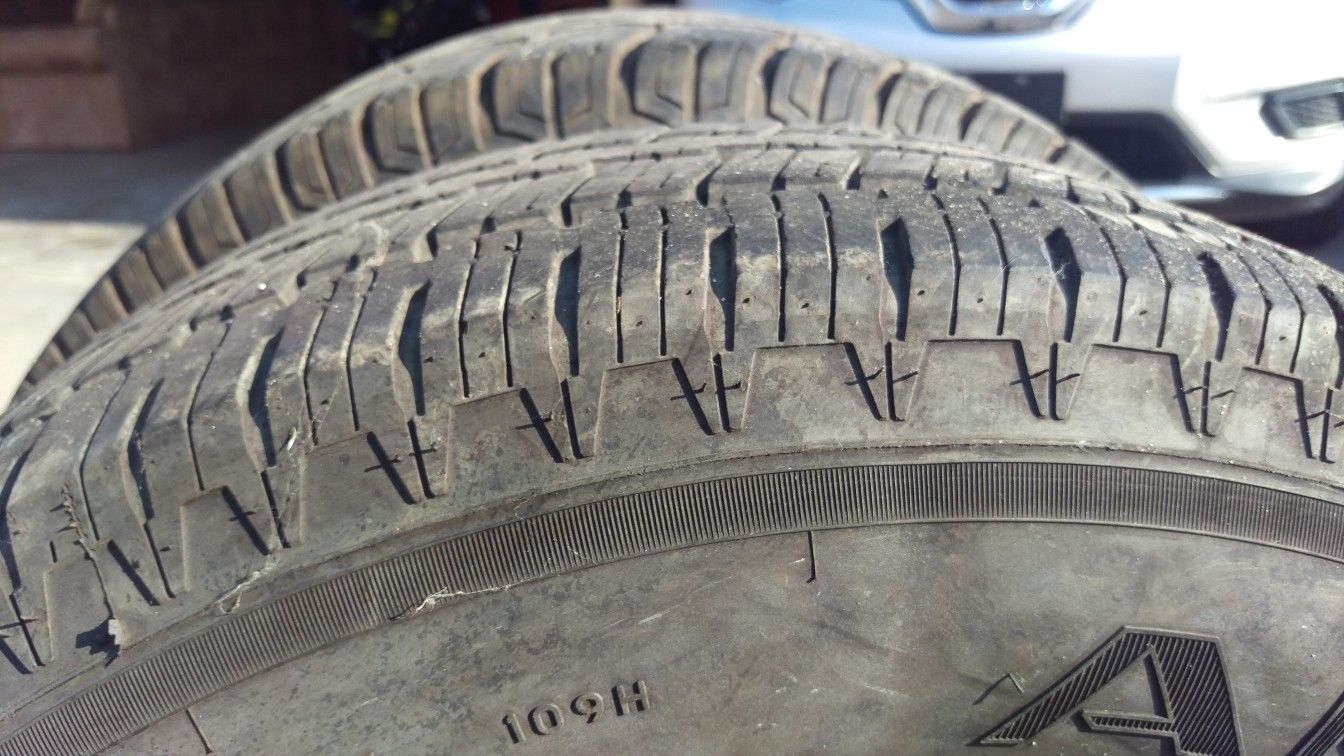 2 tires please check pictures