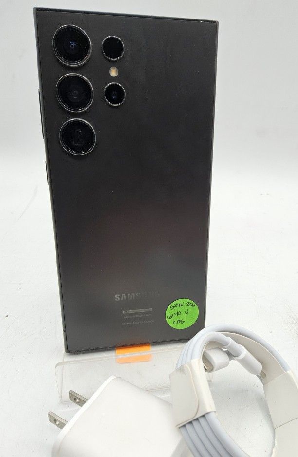 Samsung Galaxy S24 Ultra 256gb Unlocked With Fast Charger And Warranty $600
