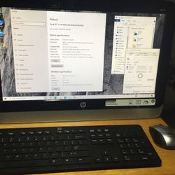 All In One Computer HP19 Window 10 Home 