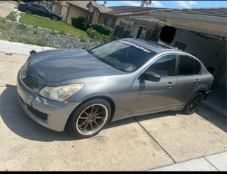 2009 infiniti g37 part out