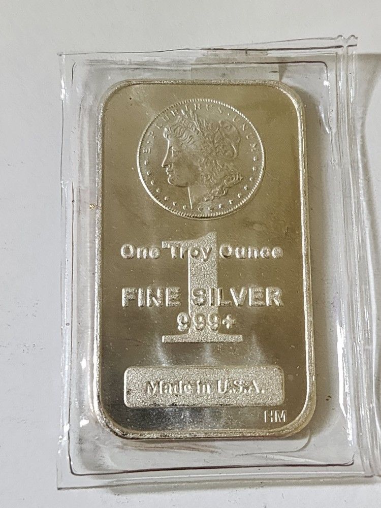 Morgan Dollar .999 1 Oz Silver Bar