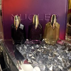Mini set Mugler perfume and pouch