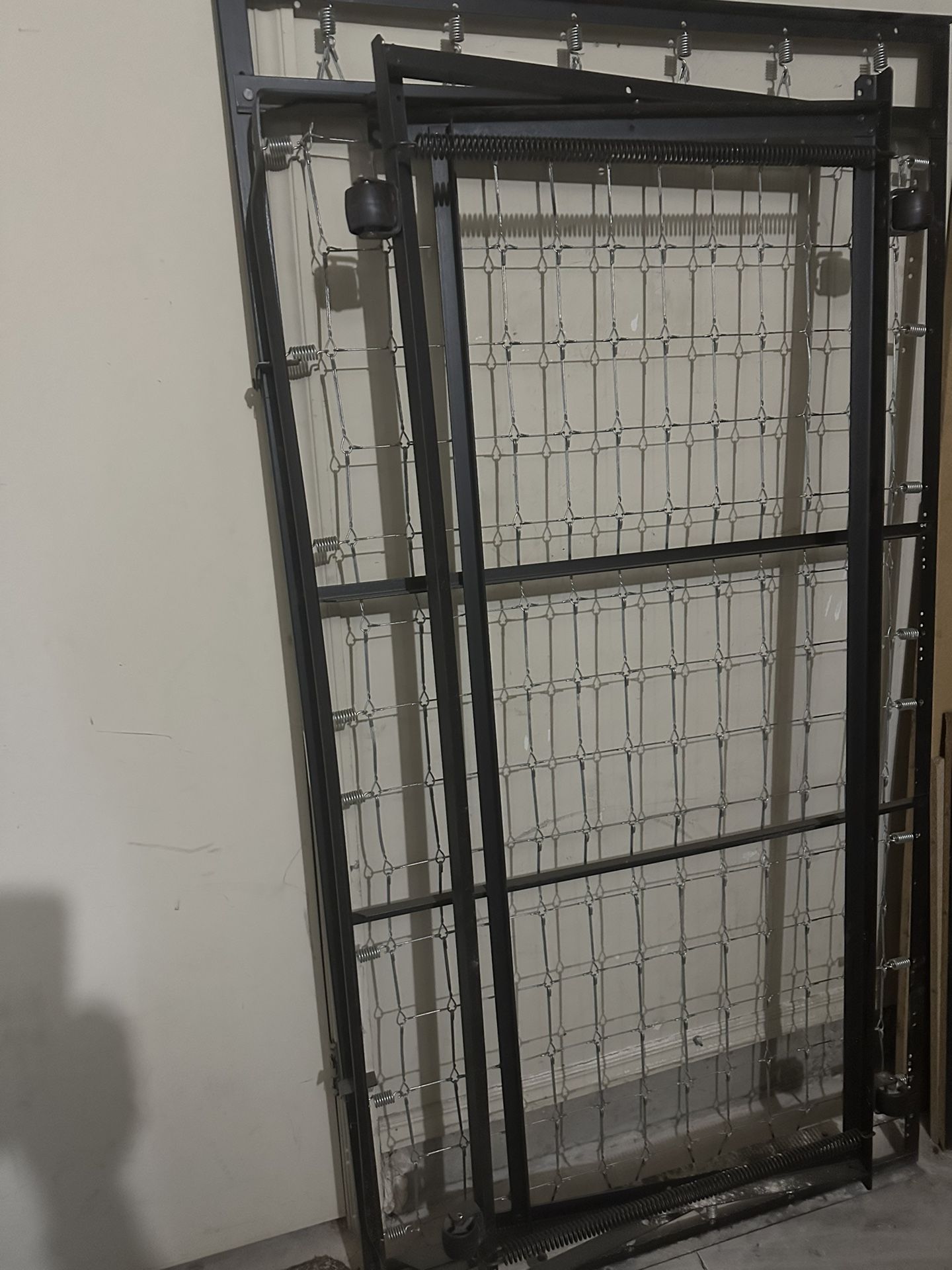 Twin Iron Frame Bed