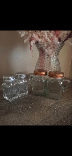 Glass jars