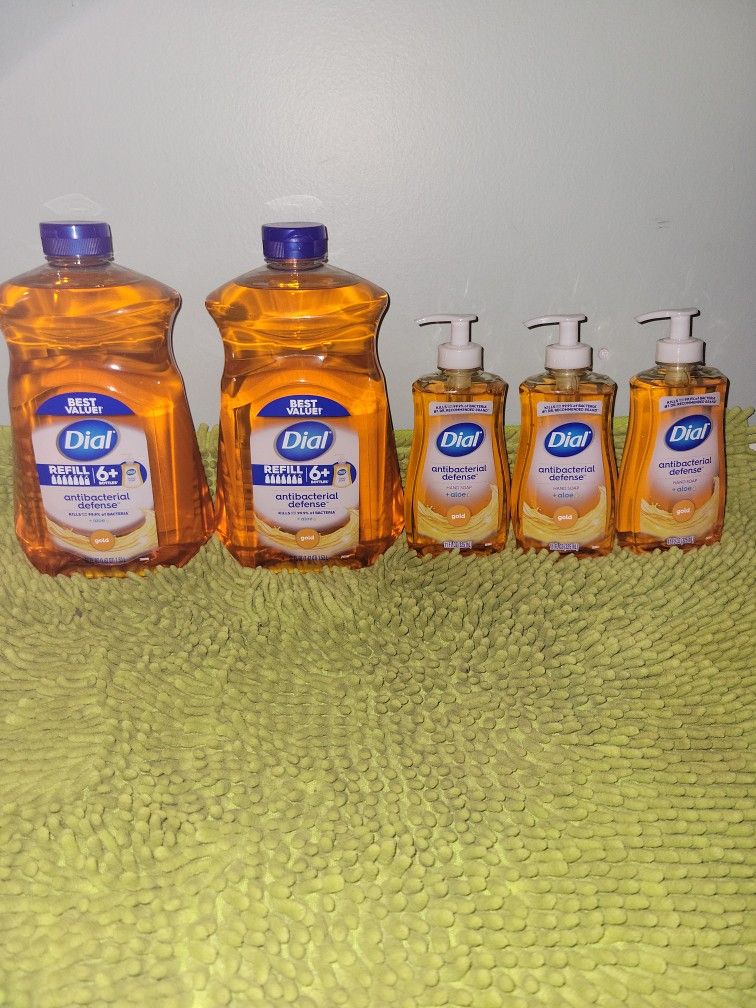 2 Refills 52oz/3 Dial 11oz Han Soap