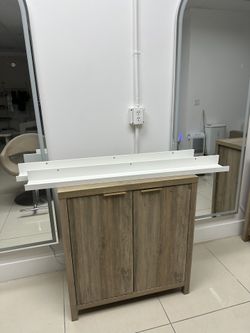 White Display Shelves