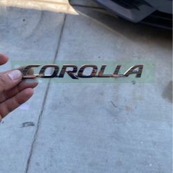 Corolla Emblem
