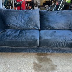 High Fashion Velvet Sofá 