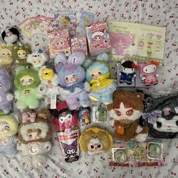 Sanrio, Nommi, Popmart, Miniso Blind Box Bundle