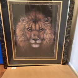 Home Interiors Lion Picture