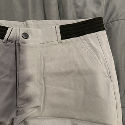 Men’s Gray Slim Fit Stretch Chino - Medium