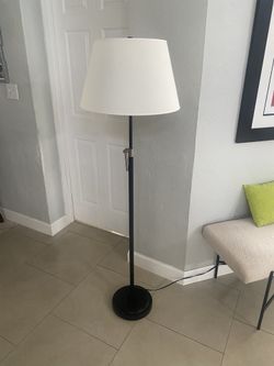 Black Metal Floor Lamp