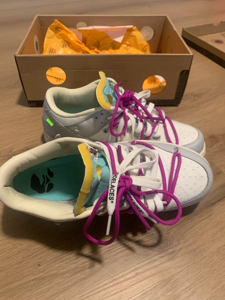 Off-White x Nike Dunk Low Lot 50's